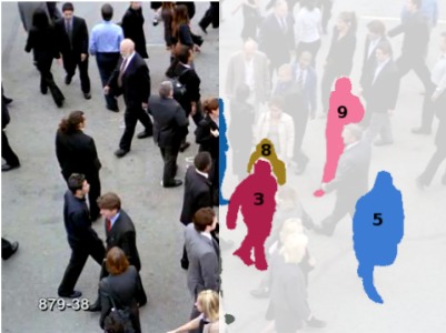 Local Segmentation for Pedestrian Tracking in Dense Crowds